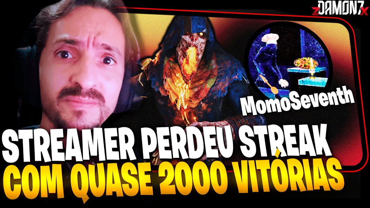 STREAMER MomoSeventh Perdeu uma WIN STREAK COM 1947 VITÓRIAS - REACT - Dead by Daylight