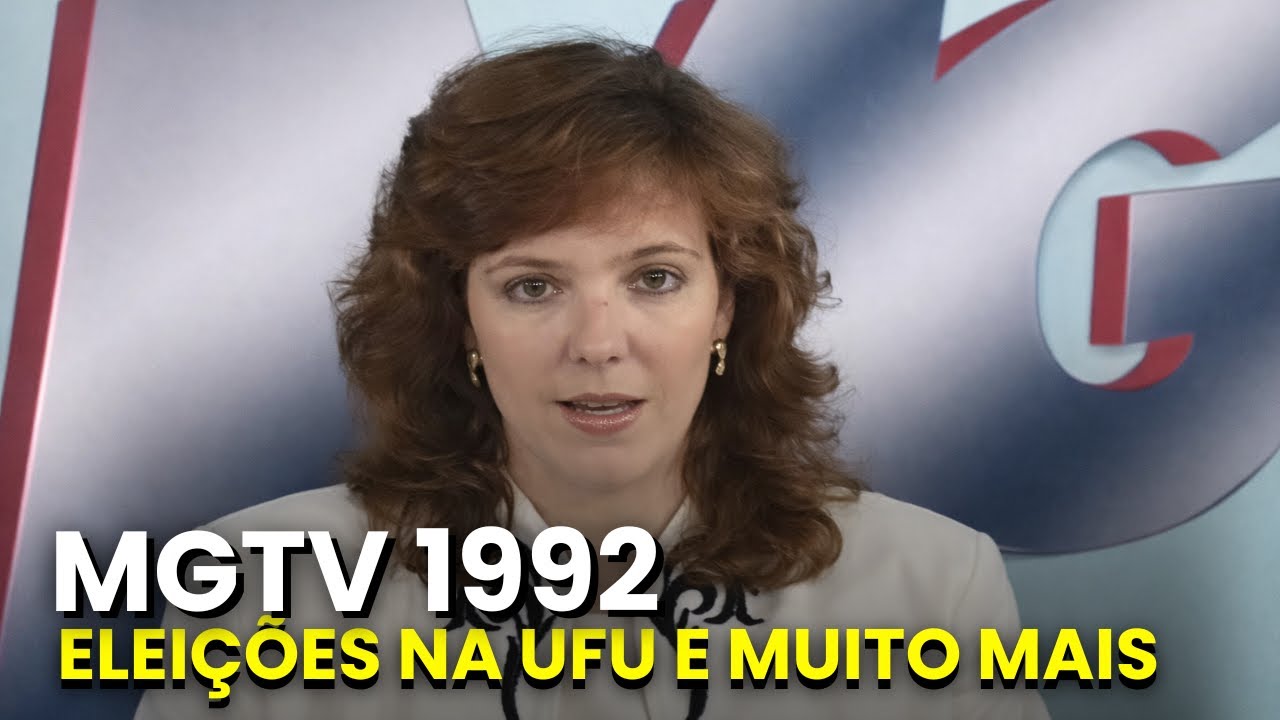 Uberlândia em 1992 NO MGTV: UFU, Leilão da Coalbra e Início do Uso do Capacete para Motociclistas