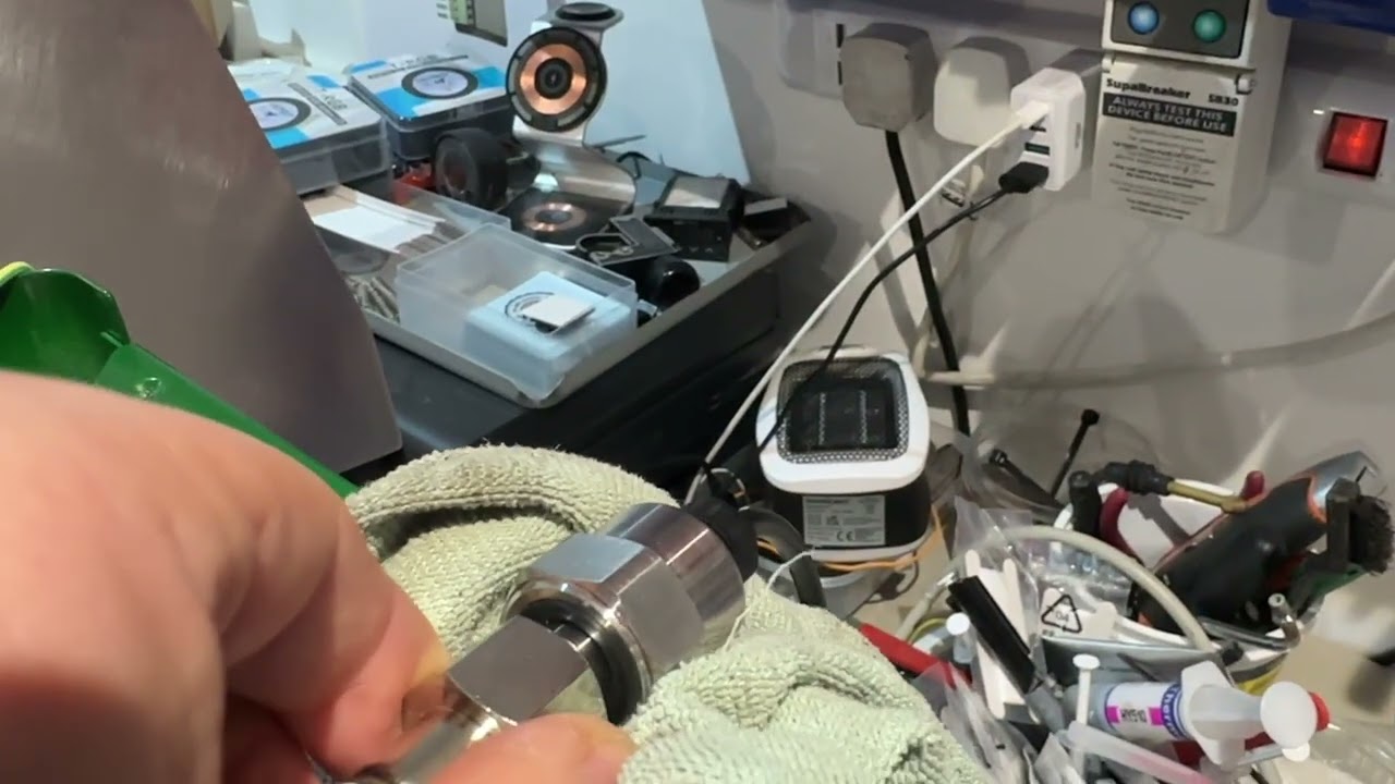 GaggiMate Pro Filling the Transducer Pipe