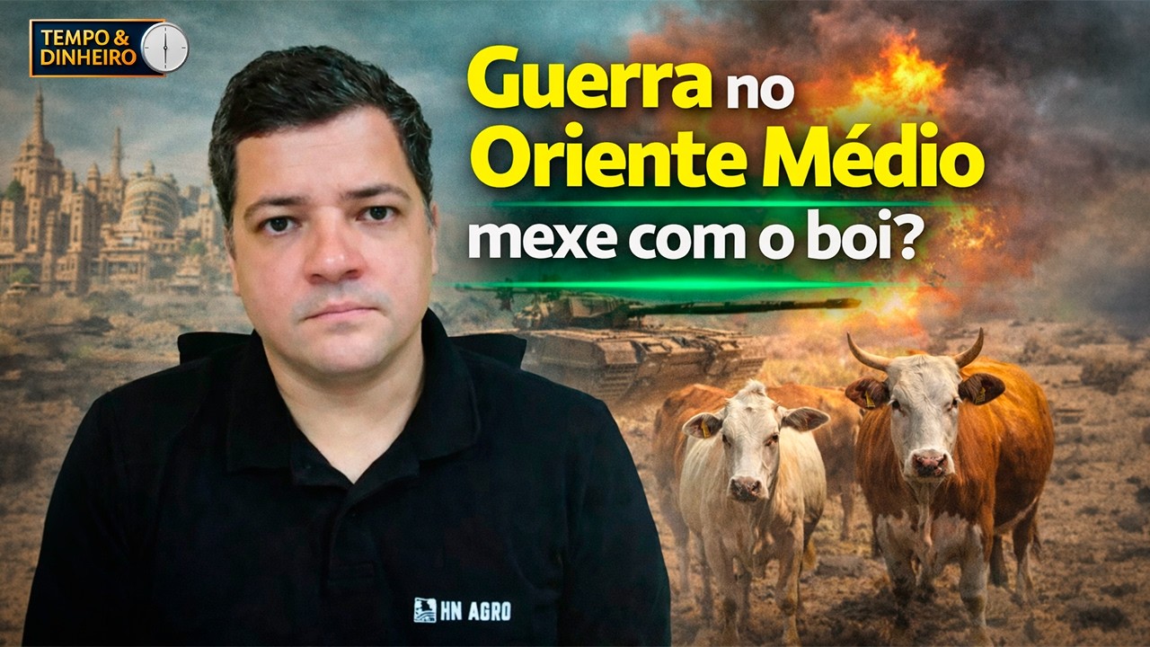 Boi gordo : guerra no Oriente Médio interfere nos preços? Hiberville Neto comenta