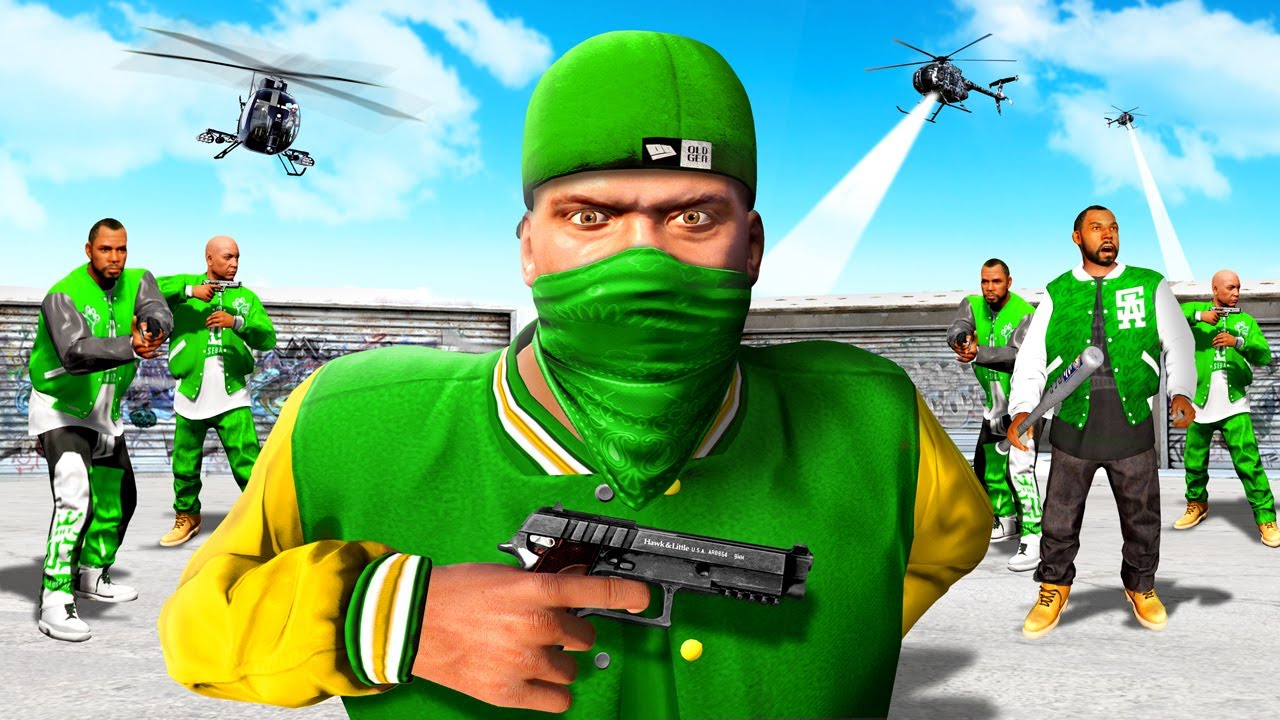 Я создал БАНДУ в GTA 5!