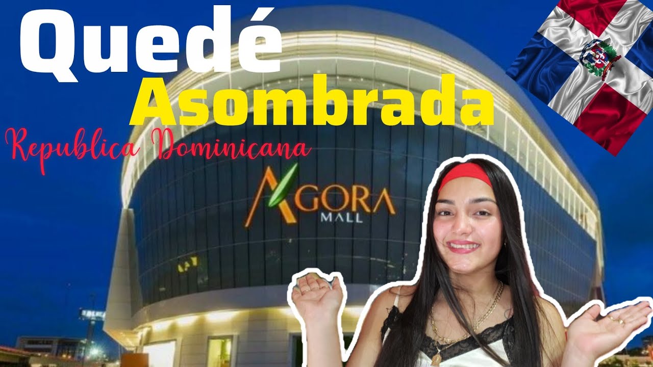 Cubana🇨🇺REACCIONA a un Agora Mall en Republica dominicana🇩🇴