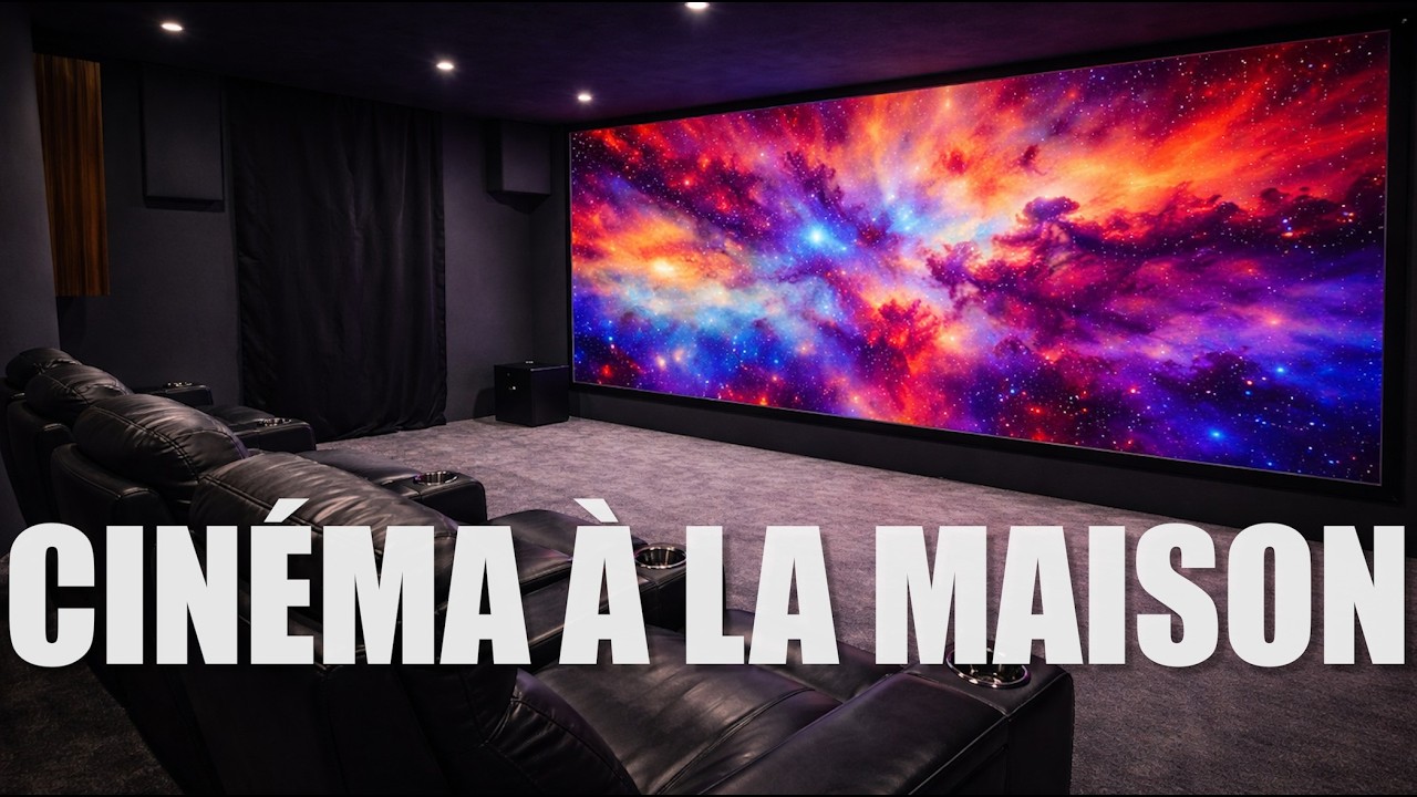 J’ai créé le Home Cinéma ULTIME de 2026 😱 BenQ W5850 + Écran HiViLux 150 pouces