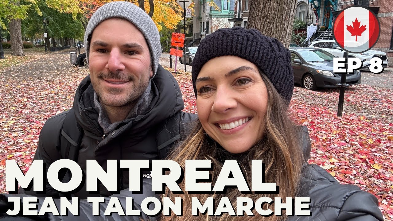 Vlog em Montreal pelos bairros Jean Talon e Mont Royal - EP 8 - CANADA