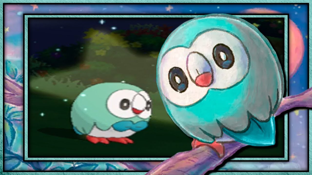 Live! Shiny Rowlet after 6,858 sr's (DTQ #1)