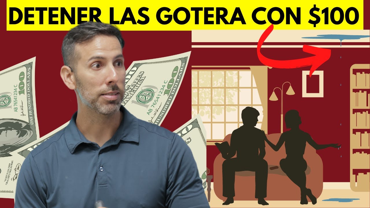 Como Detener Las Goteras De Techo Con Solo $100