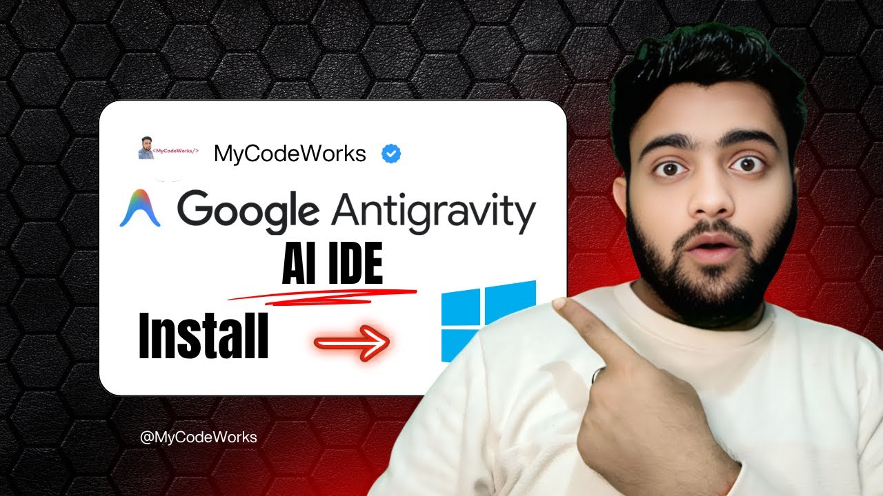 Как установить Google AntiGravity на Windows 11