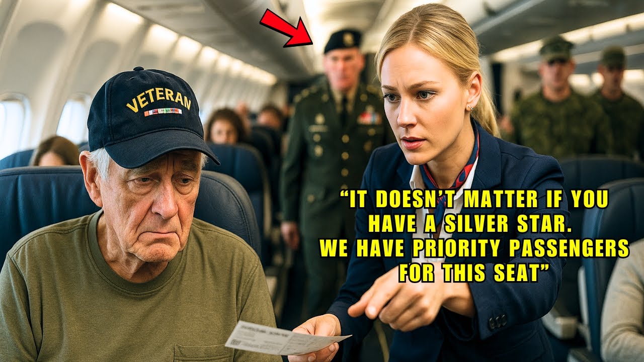 They Moved a Silver Star Veteran to Economy. Minutes Later, a Four-Star General Stopped the Plane