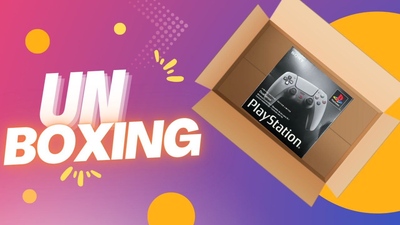 Unboxing - DualSense 30th Aniversario