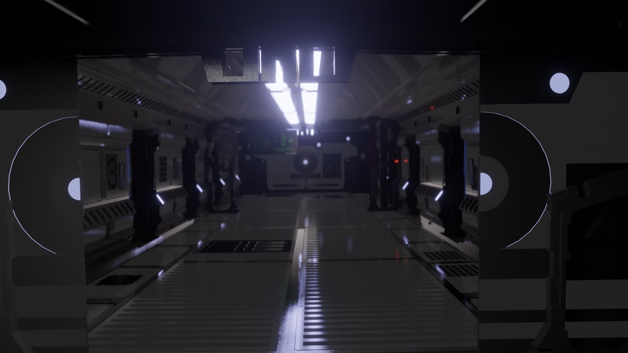 SciFi Cinematic CutScene Blender 2.9