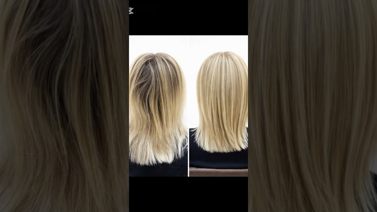 Моя работа #волосы #окрашиваниеседины #мелирование #indola #блонд #blondehair #тонированиеволос