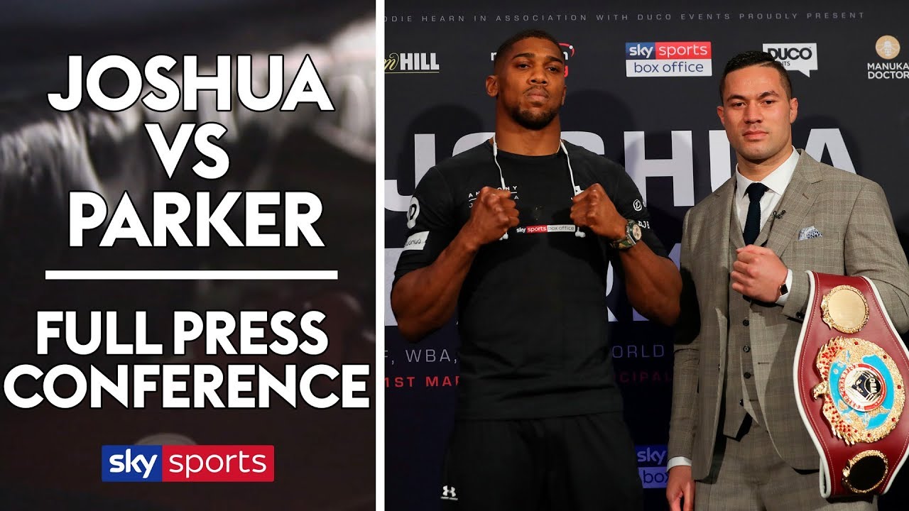Anthony Joshua vs Joseph Parker | Press Conference
