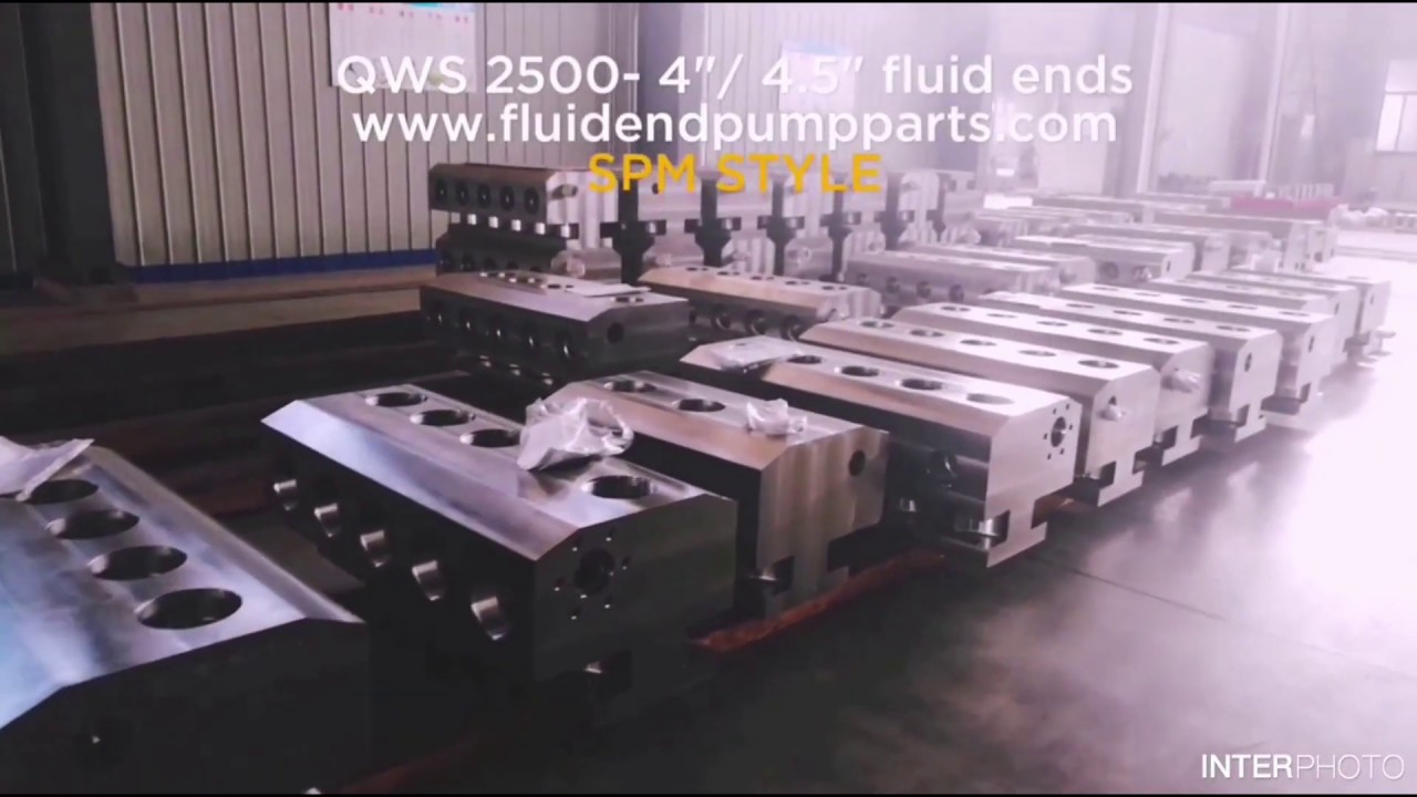 SPM Style Stainless Steel Fluid End Blocks| Fluid End Frac Pump| QWS2500 Frac Pump