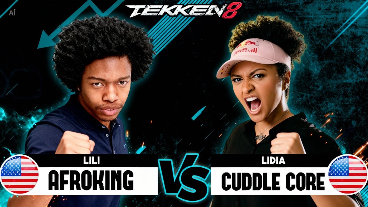 AFROKING (Lili) vs CUDDLE CORE (Alisa) ➤ Tekken 8 Pro Match - High Level Combos