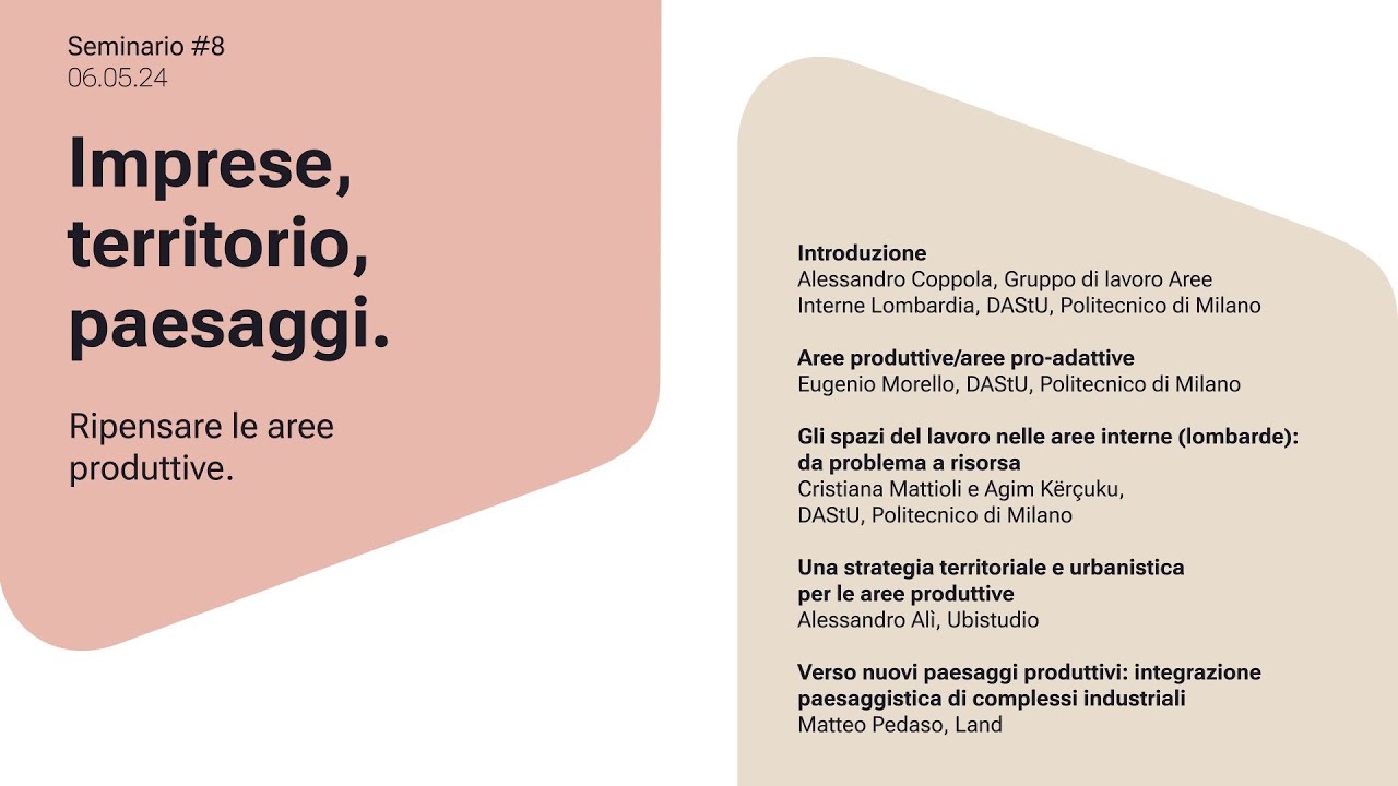 Spazi del lavoro nelle aree interne - Cristiana Mattioli e Agim Kërçuku