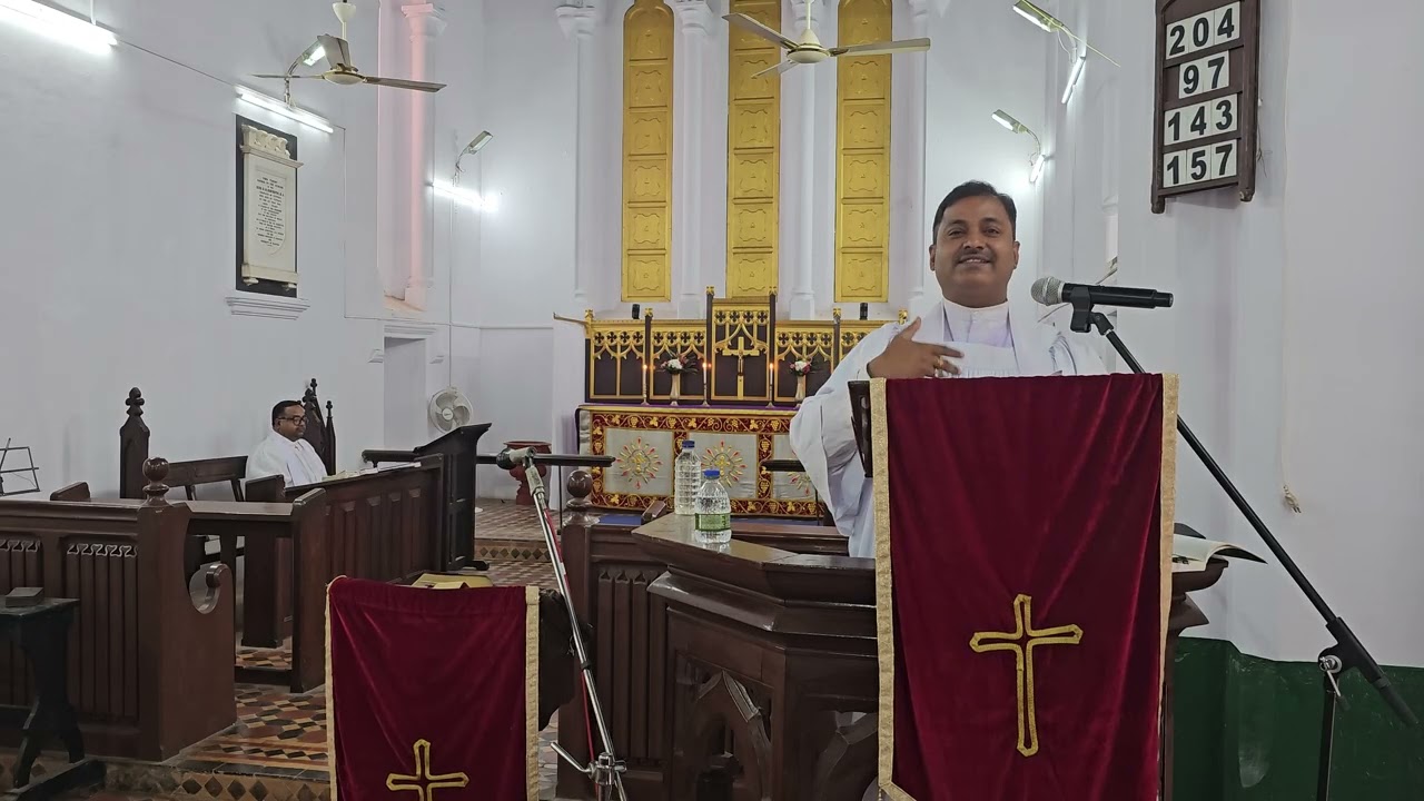 Sermon by Rev Palash Dey at The Church of Epiphany on 11th Jan'26. Theme- Baptism Of Jesus