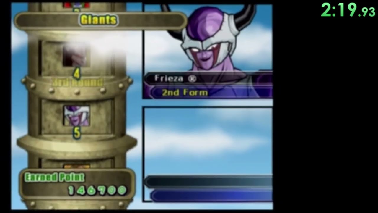 DBZBT2 Giants (Level 1) 5 Minutes 57 Seconds