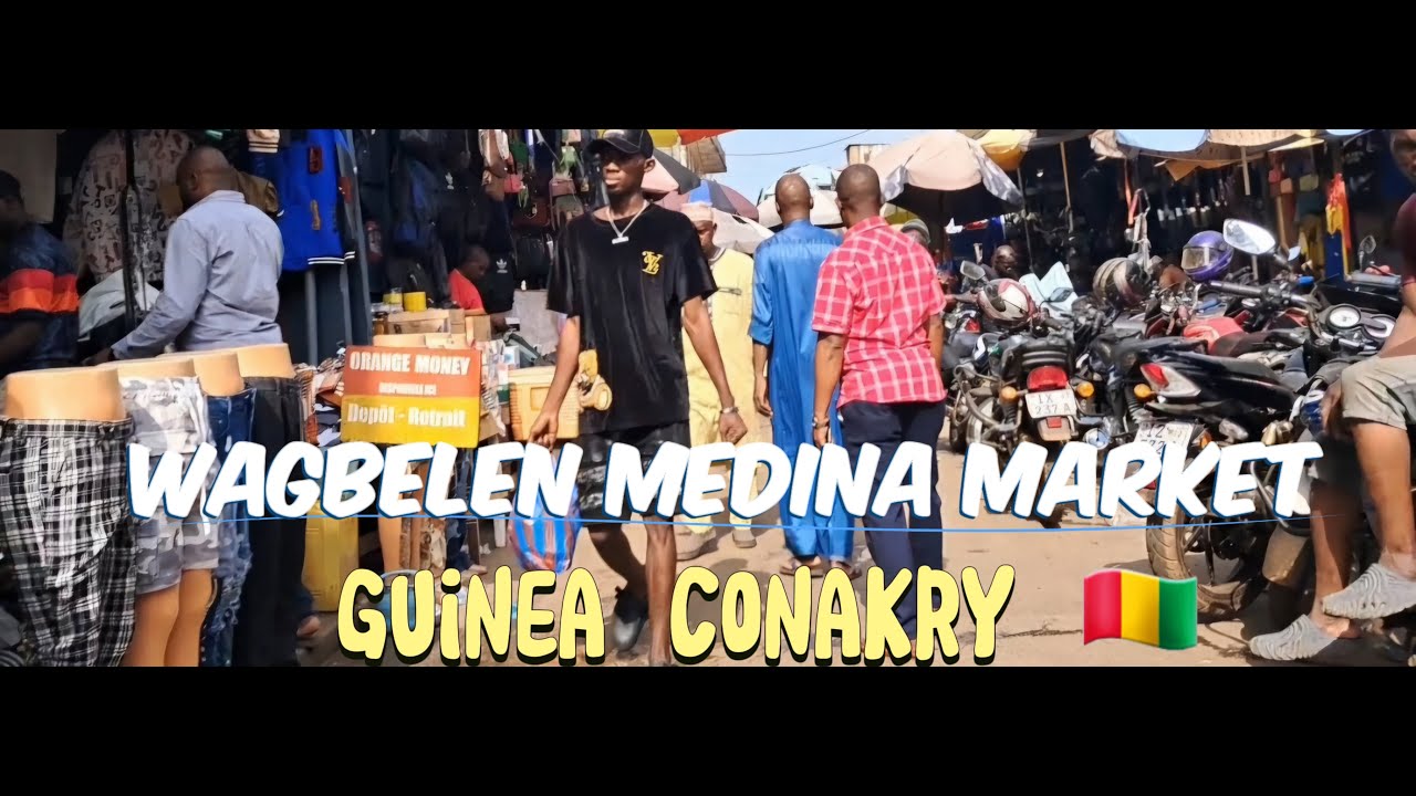 Inside Wagbelen Medina Market In Guinea Conakry 🇬🇳