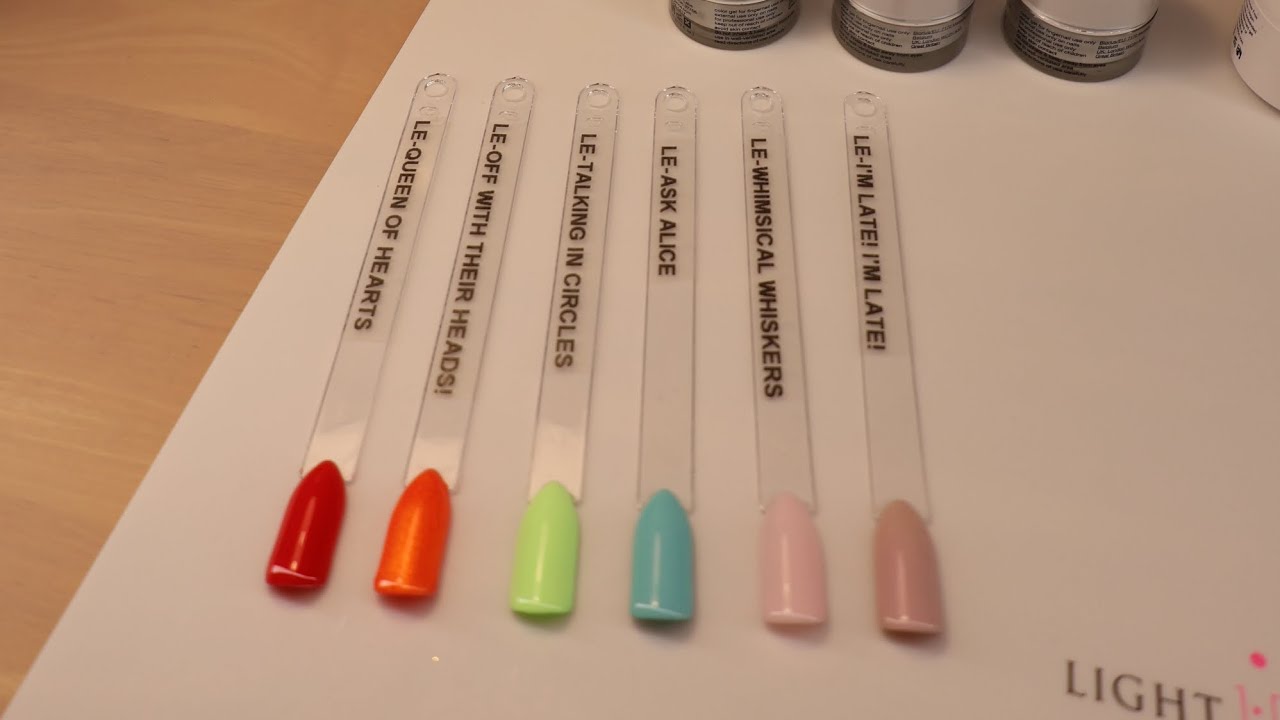 My first YT video! Let's talk @LightEleganceHQ new Spring/Summer collection and compare some colors.