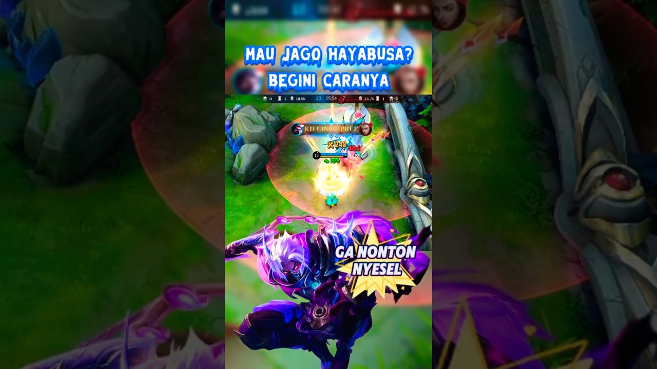 Rahasia Main Hayabusa Tanpa Counter! #hayabusa
