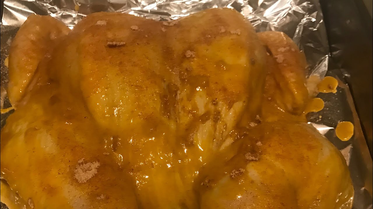 Juicy Judy's Baked Mustard Chicken | Tangy Sweet Mustard Sauce Inspired By : @SimplyMamaCooks