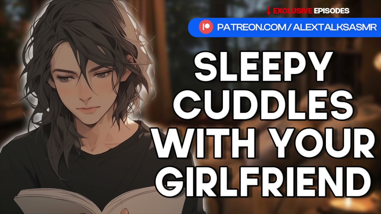 [F4F] Sleepy cuddles with your protective girlfriend | Sleep Aid | Comfort [rain] [humming] ASMR RP