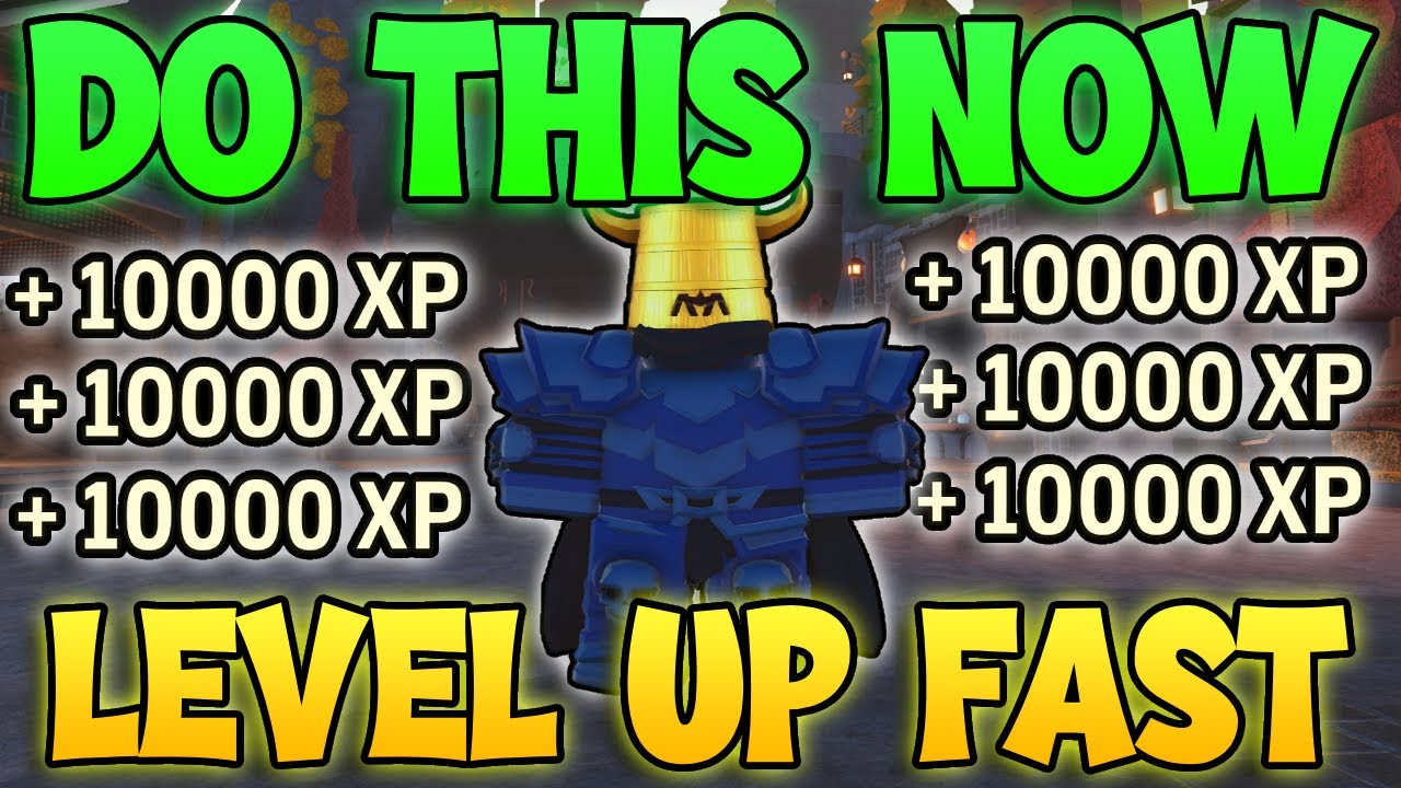 Do This NOW To Make XP & Level Up FAST In The FORGE! (Roblox Forge)
