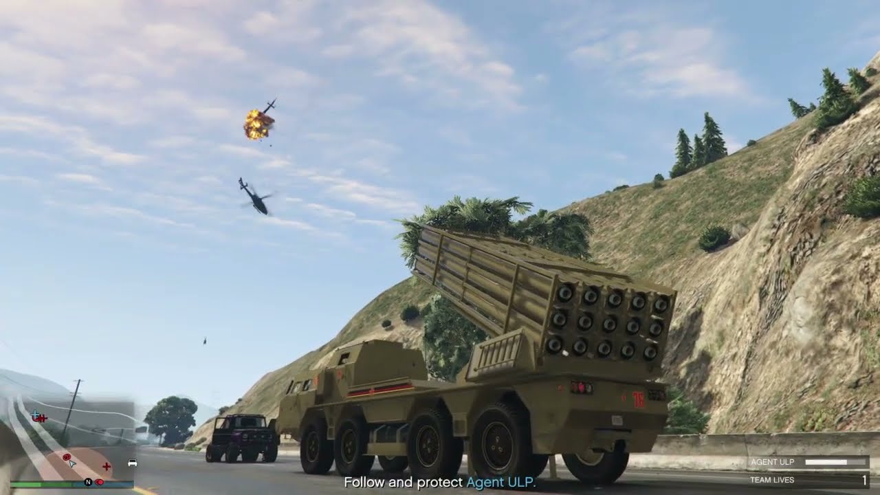 help delivery the chemobog to the landing site follow protect agent ULP