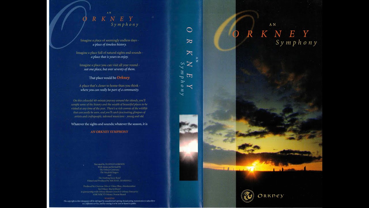 An Orkney Symphony -  Tourism Video - 1996 - Retail VHS Rip