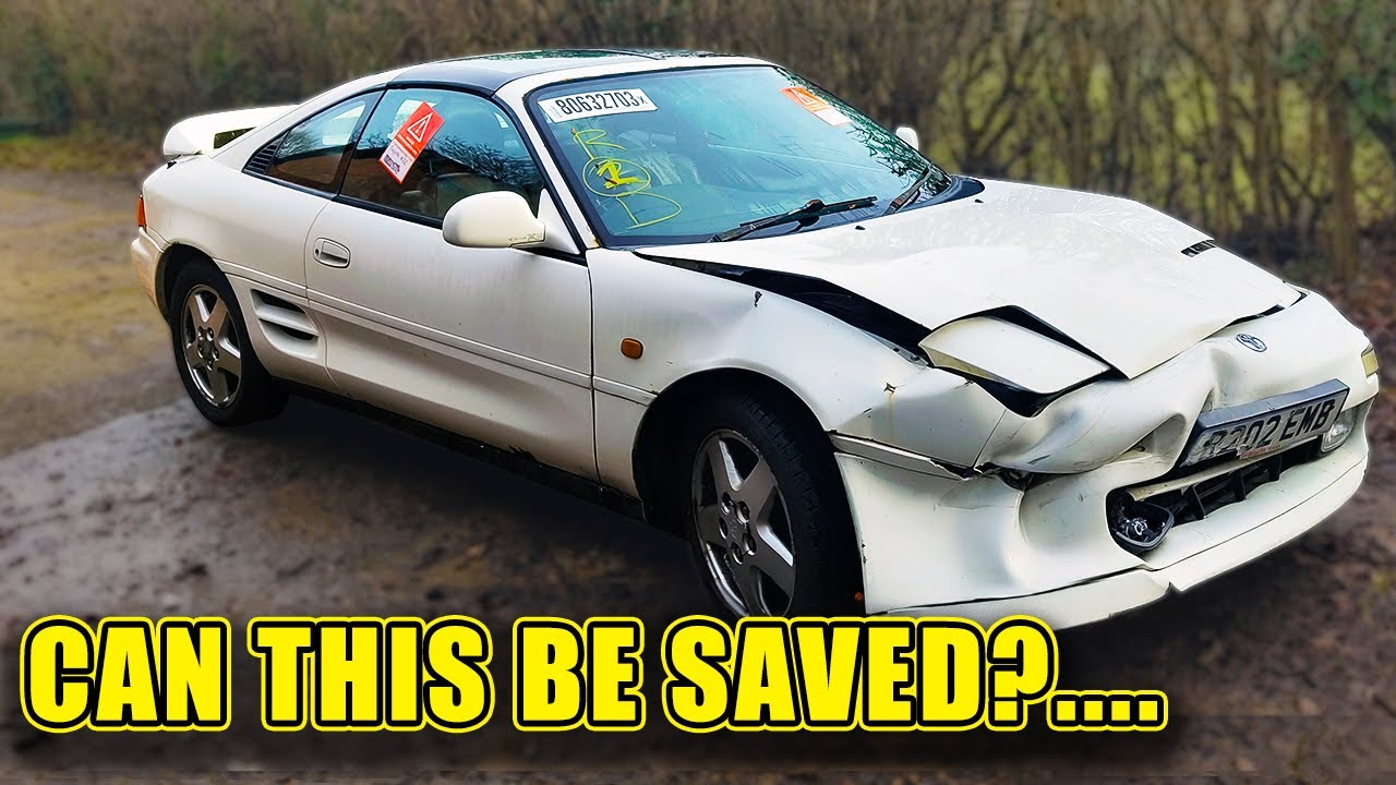 Стоит ли чинить эту разбитую Toyota MR2 стоимостью 500 фунтов стерлингов?