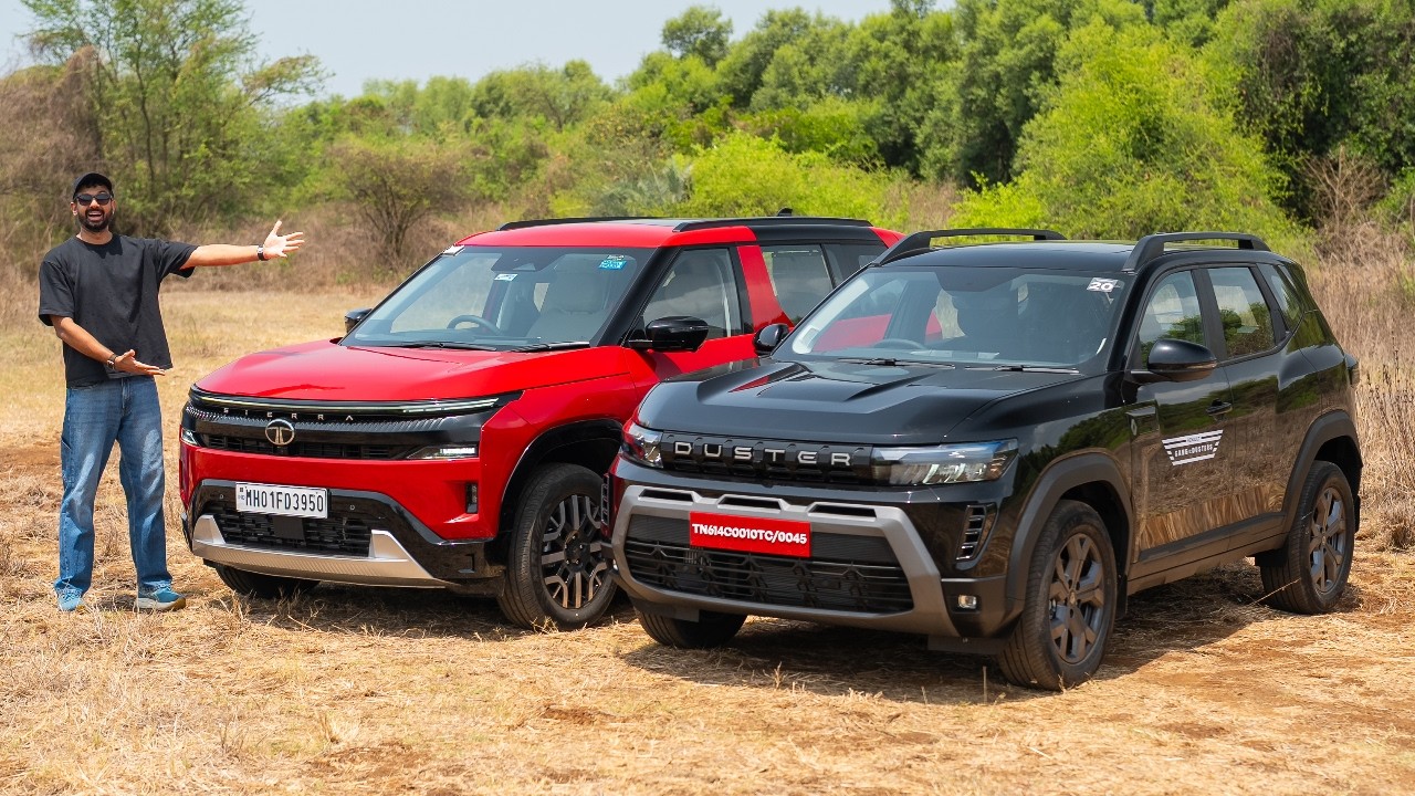 Tata Sierra vs Renault Duster - Feature Loaded Fun To Drive Cars But Which To Buy? | Faisal Khan