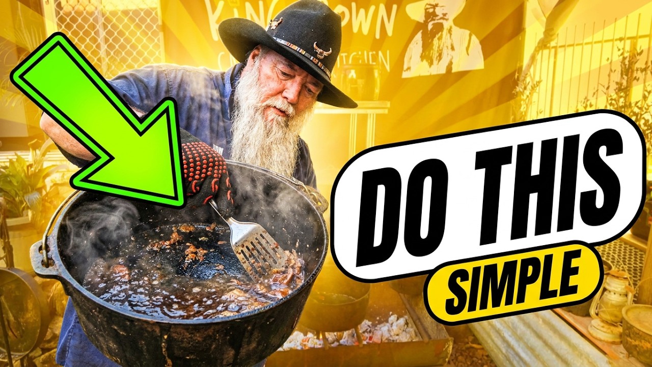 How to clean your Camp Oven