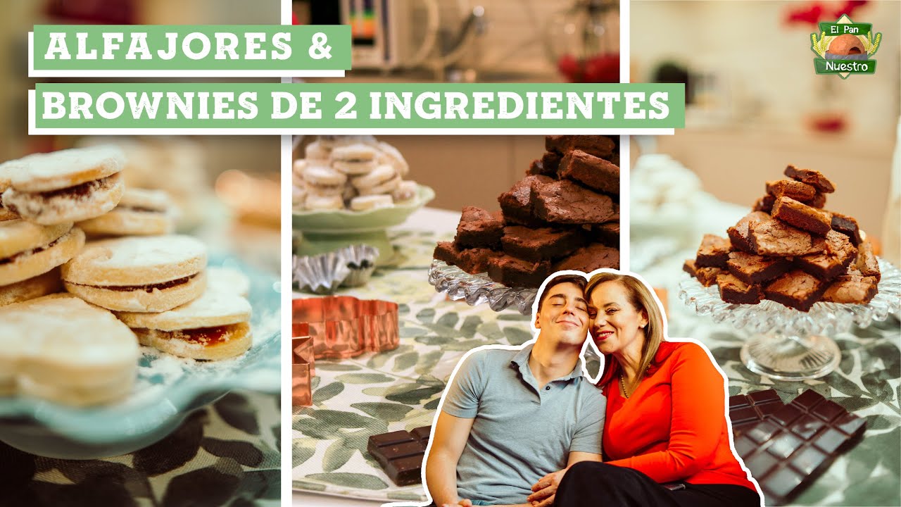 Alfajores / Brownies de 2 Ingredientes - Cumpleaños de Mariuxi