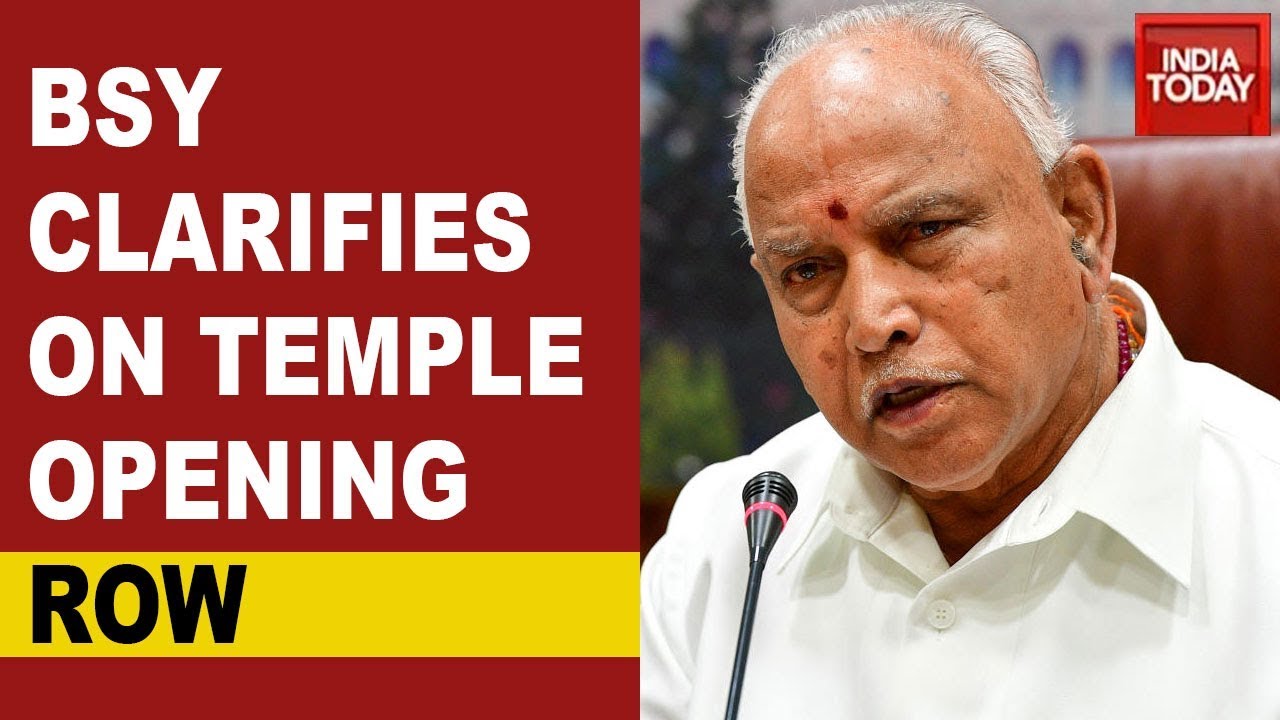 Temple Opening Row: BSY Govt Announces Opening Of All Religious Places After Opposition Protest