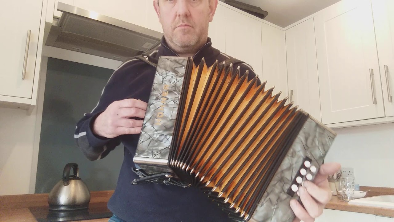 kitchen table melodeon restoration part 15 road testing new reeds before final tuning up...