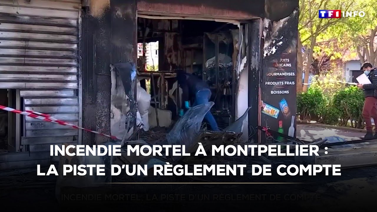 Incendie mortel &agrave; Montpellier : la piste d'un r&egrave;glement de compte｜TF1 INFO