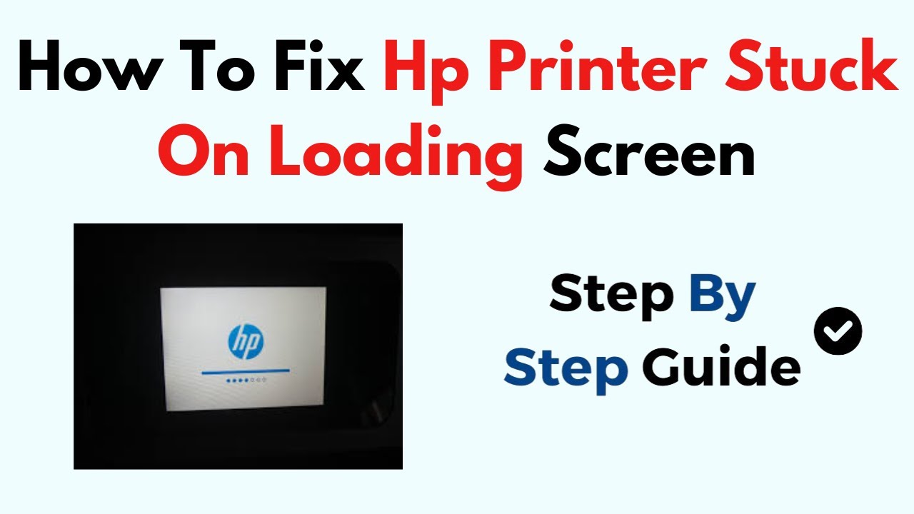 Как исправить зависание принтера HP на загрузочном экране