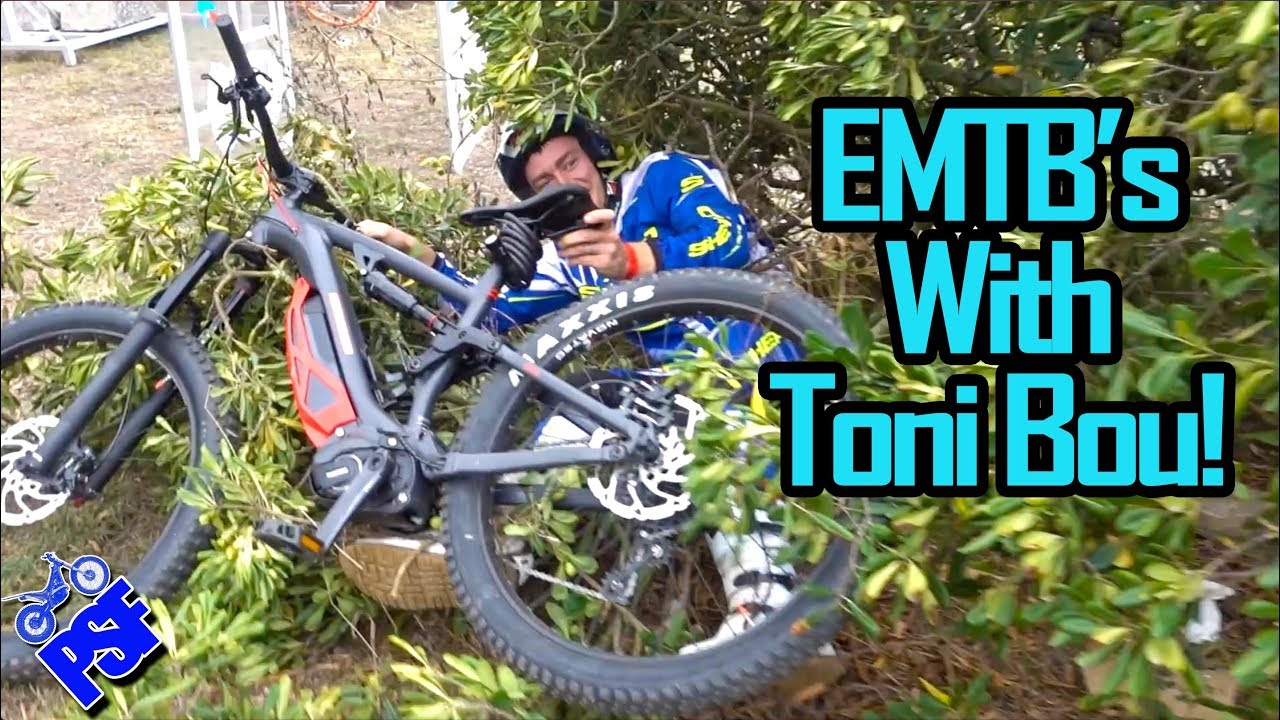 Riding eMTB's with Toni Bou! In Spain for the TdN - PSF 11