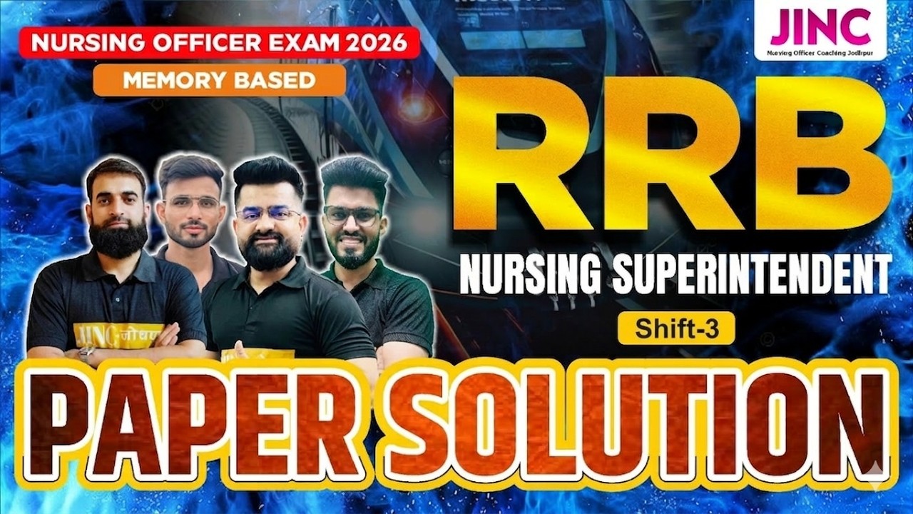 RRB NURSING SUPERINTENDENT 