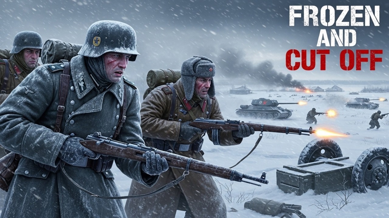 Cut Off and Freezing: Inside the Deadliest Encirclements of the Eastern Front – WW2 Documentary
