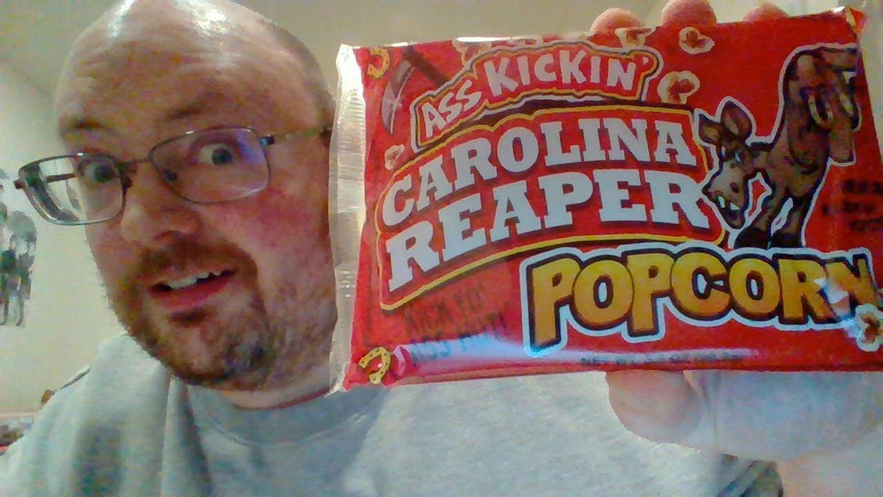 Ass Kickin’® Carolina Reaper Microwave Popcorn Taste Test