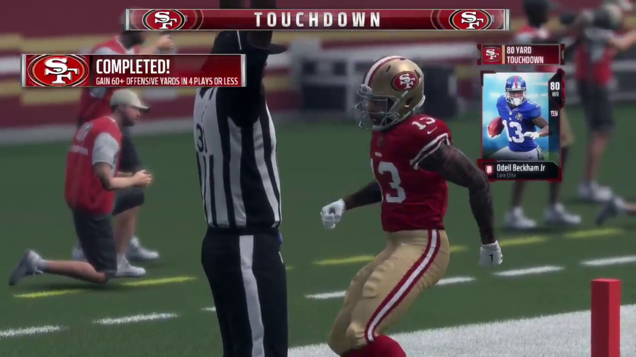MADDEN NFL 18 FROSTBITE ENGINE ACTING UP SMH look at the animation break LOL