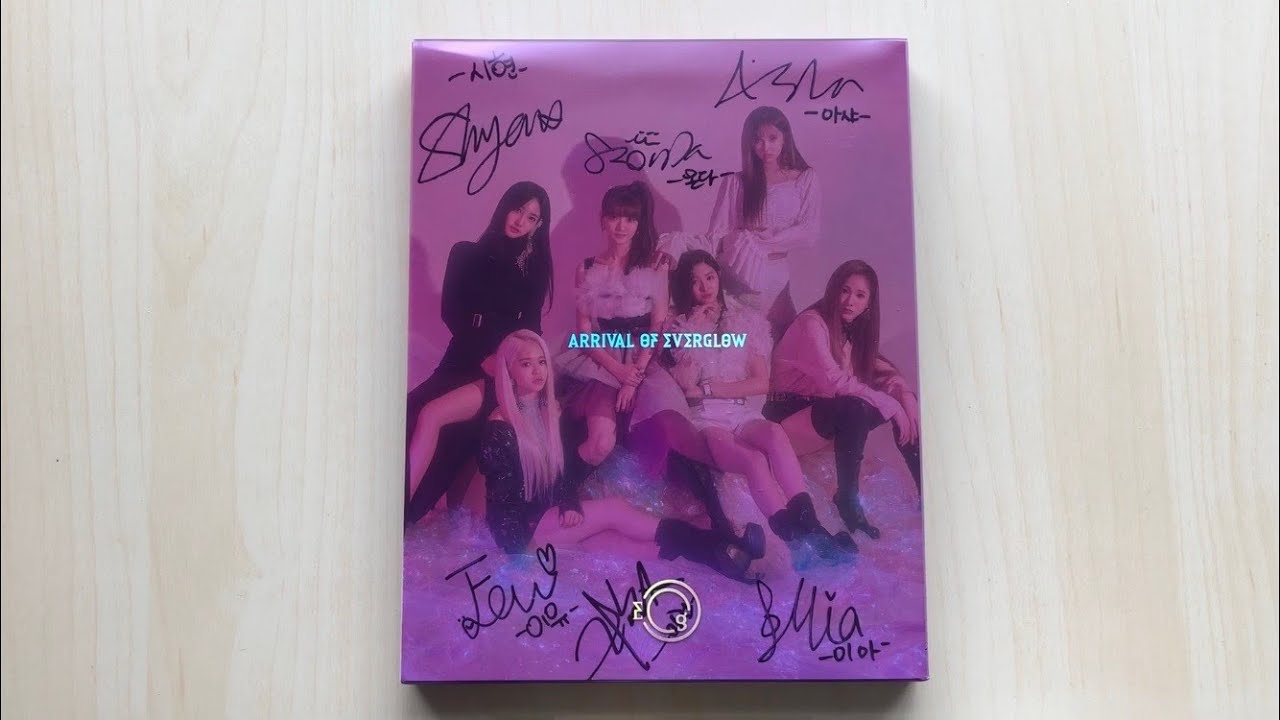 ♡Unboxing Everglow 에버글로우 1st Single Album Arrival of Everglow (Signed)♡