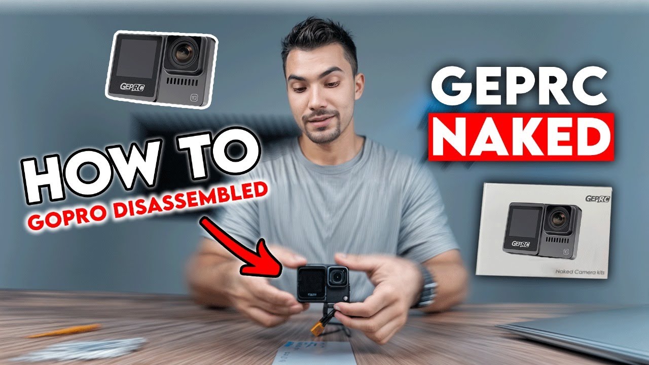 GEPRC Naked GoPro Hero 10 Kit | How to Convert Regular-Sized GoPro into Naked GoPro