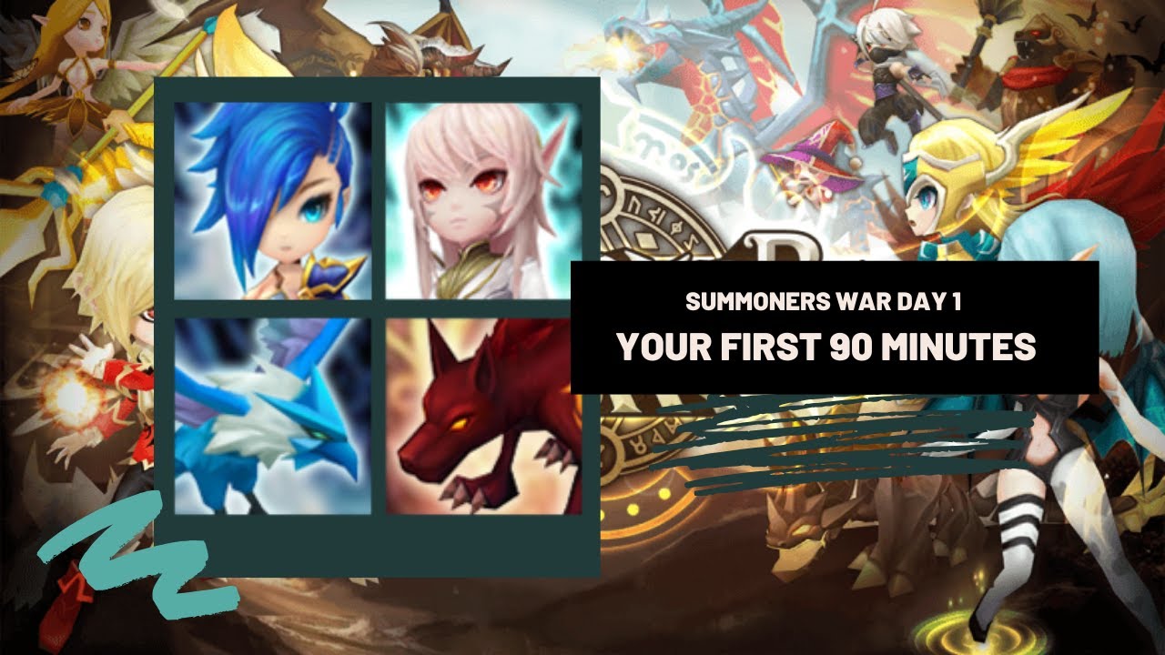 Beginners Guide: Your First Day As A Summoner - Summoners War (What To Do The First 90 Minutes)
