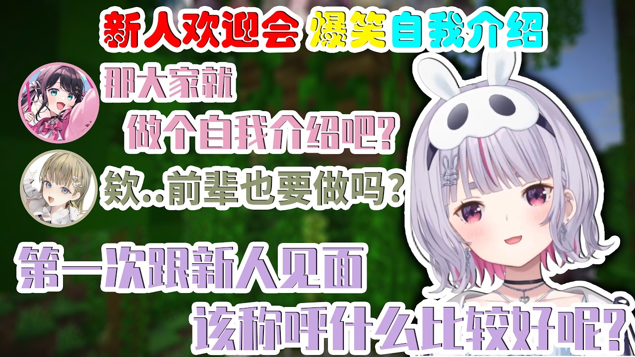 vspo爆笑自我介绍大会【兎咲ミミ/VSPO中文/Minecraft】