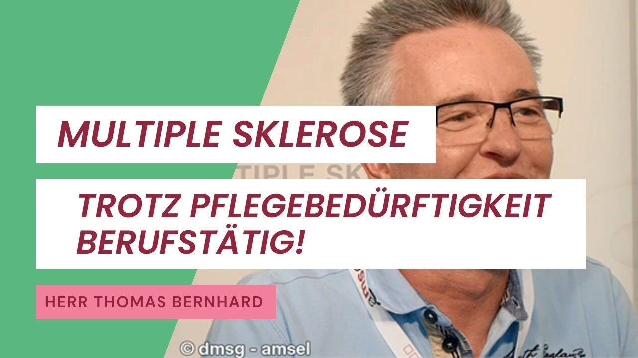 Multiple Sklerose: Trotz Pflegebedürftigkeit berufstätig!