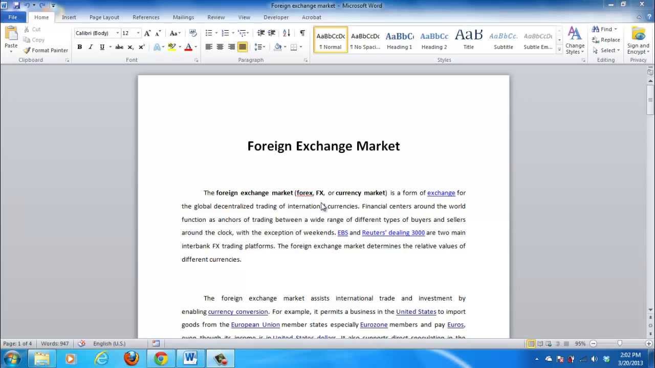 Как добавить концевую сноску в Word