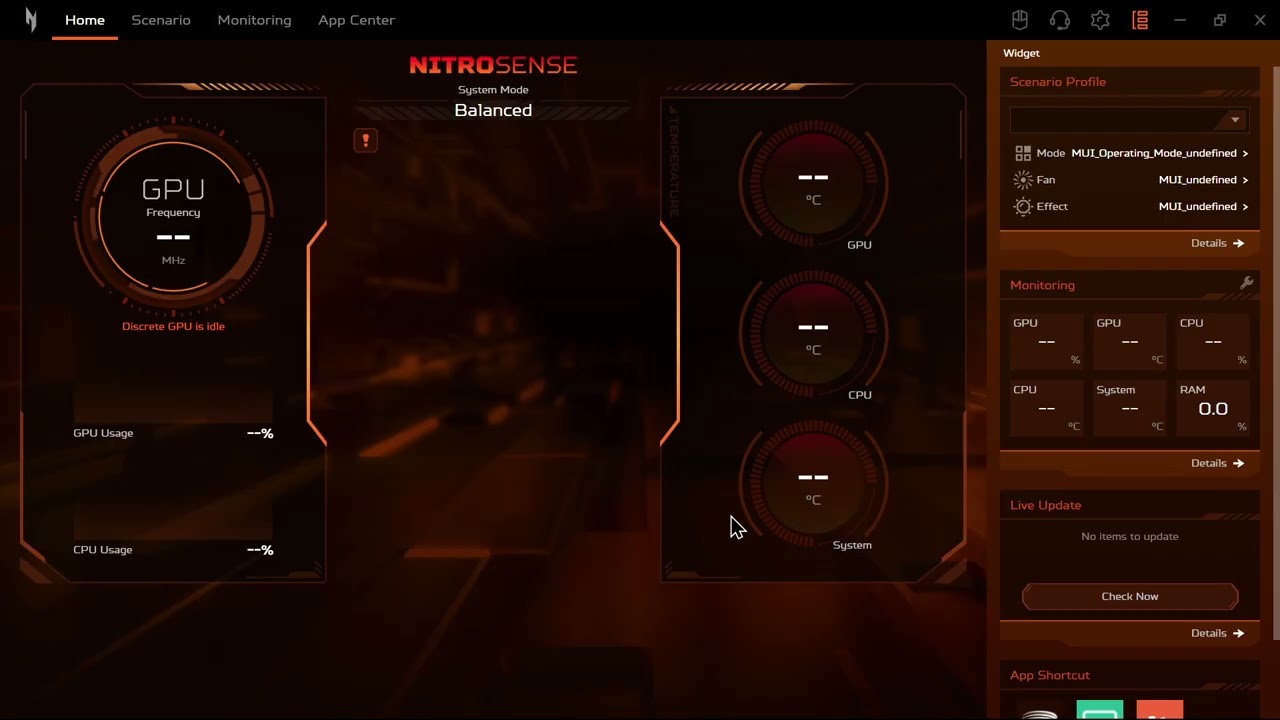 Acer Nitro V15 Nitrosense not working?? (fixed)