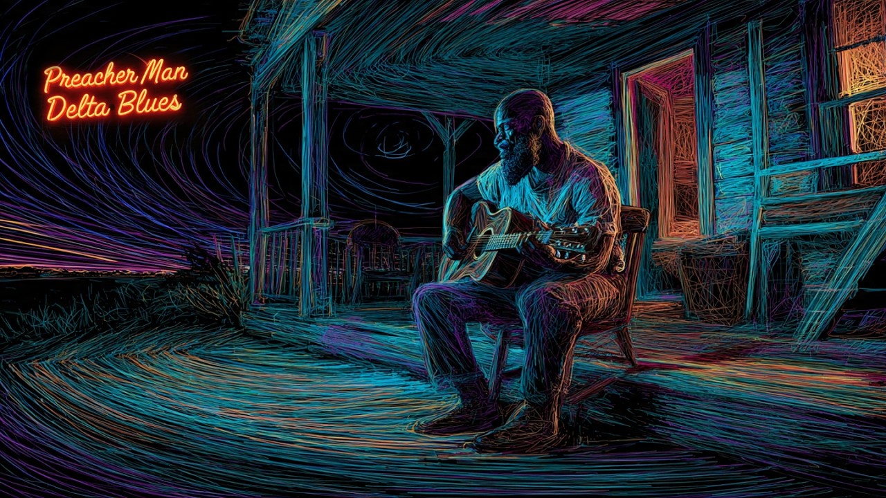 What If | Official Lyrics Video | Delta Blues